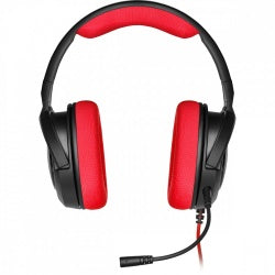 Headset Corsair Hs35 Stereo Gaming Red 3.5 Mm Ca-9011198-Na