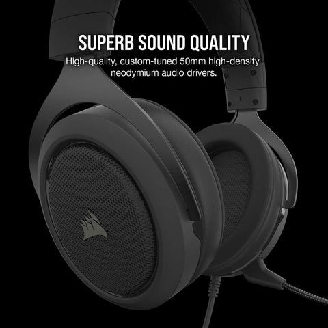 Headset Corsair Hs50 Pro Stereo Gaming Ca-9011215-Na