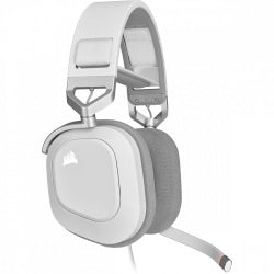 Headset Corsair Hs80 Rgb Usb Wired White Ca-9011238-Na