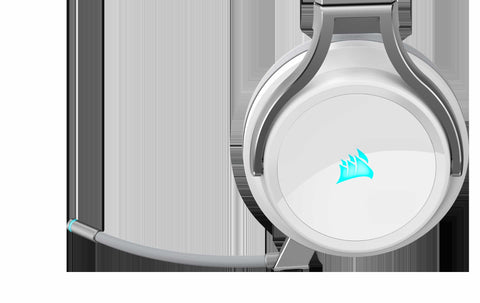 Headset Corsair Virtuoso Rgb Wireless White Ca-9011186-Na