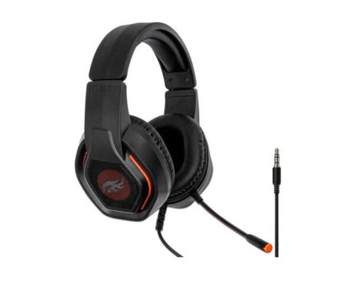 Headset Techzone Immortal Gaming Imghs Led Rgb Negro 3.5mm