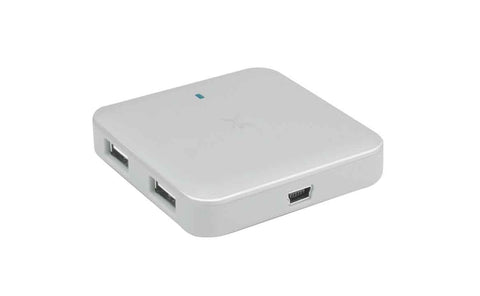 Hub 4 Puertos Usb 2.0 Perfect Choice Plata