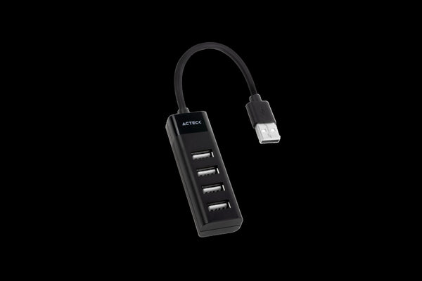 Hub Acteck Usb-A 4en1 Portx2 Dh420 4xusb-A 2.0 Ac-934671