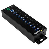 Hub Concentrador Industrial Usb 3.0 De 10 Puertos - Hub Con Protección De Descargas - Startech.Com Modelo St1030usbm