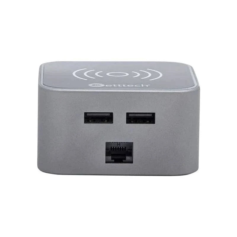 Hub Getttech Tipo C Wireless Ghw-69401 Hdmi, Rj45, Sd, Tf, Usb, 3.5mm