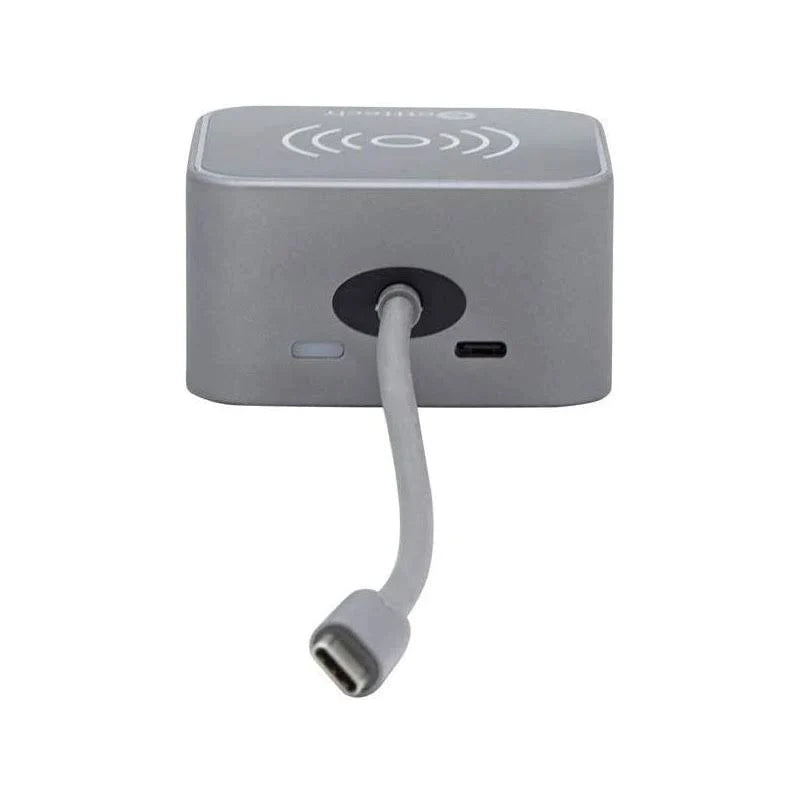Hub Getttech Tipo C Wireless Ghw-69401 Hdmi, Rj45, Sd, Tf, Usb, 3.5mm