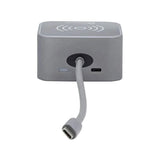 Hub Getttech Tipo C Wireless Ghw-69401 Hdmi, Rj45, Sd, Tf, Usb, 3.5mm