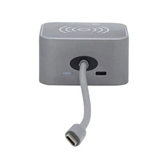 Hub Getttech Tipo C Wireless Ghw-69401 Hdmi, Rj45, Sd, Tf, Usb, 3.5mm