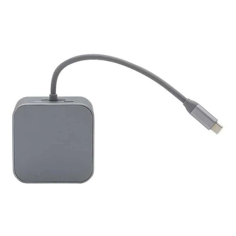 Hub Getttech Tipo C Wireless Ghw-69401 Hdmi, Rj45, Sd, Tf, Usb, 3.5mm