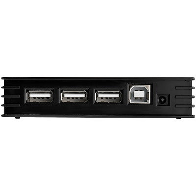 Hub Usb 2.0 De 7 Puertos - Concentrador Usb 2.0 Compacto De 7 Puertos - Usb Hi Speed - Negro - Startech.Com Modelo St7202usb