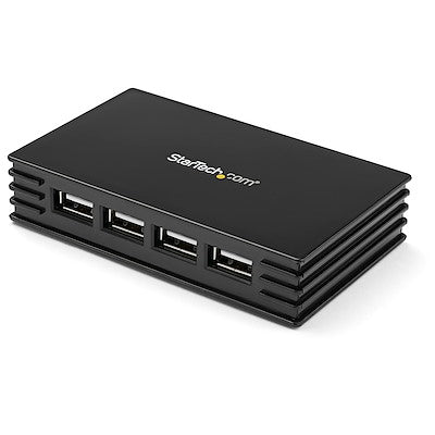 Hub Usb 2.0 De 7 Puertos - Concentrador Usb 2.0 Compacto De 7 Puertos - Usb Hi Speed - Negro - Startech.Com Modelo St7202usb