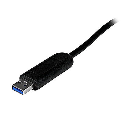 Hub Usb 3.0 De 4 Puertos - Adaptador Concentrador Hub Usb 3.0 Super Speed 4 Puertos Salidas Portatil Para Laptop Computadora - Negro - Startech.Com Modelo St4300pbu3