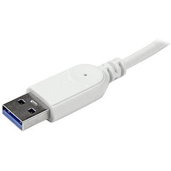 Hub Usb 3.0 De 4 Puertos - Concentrador Portatil Usb 3.0 De 4 Puertos - Hub De Aluminio Con Cable Incorporado - Startech.Com Modelo St43004ua