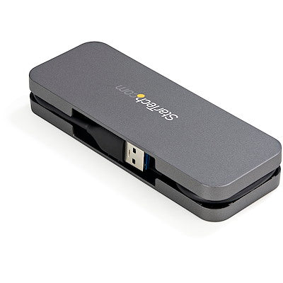 Hub Usb 3.0 De 4 Puertos Usb-A - Hub Usb Tipo A Para Laptop, Pc, 5gbps, Alimentado Por Bus Usb, Cable De 28cm Y Gestor De Cable - Startech.Com Modelo Hb30am4ab
