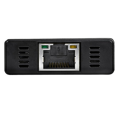 Hub Usb 3.0 De Aluminio Con Cable - Concentrador De 3 Puertos Usb Con Adaptador De Red Ethernet Gigabit Externo - Startech.Com Modelo St3300gu3b