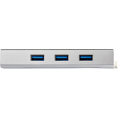 Hub usb 3.0 de 3 puertos - concentrador de 3 puertos usb 3.0 con adaptador de red ethernet gigabit - hub portatil de aluminio - startech.com mod. St3300g3ua