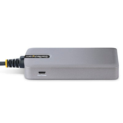 Hub Usb-C De 3 Puertos Usb-A - Usb 3.0 5gbps - Alimentado Por El Bus - Concentrador Usb-C De 3 Puertos Usb-A - Ethernet - Startech.Com Modelo 5g3agbb-Usb-C-Hub