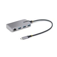 Hub Usb-C De 3 Puertos Usb-A - Usb 3.0 5gbps - Alimentado Por El Bus - Concentrador Usb-C De 3 Puertos Usb-A - Ethernet - Startech.Com Modelo 5g3agbb-Usb-C-Hub