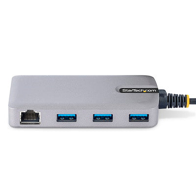 Hub Usb-C De 3 Puertos Usb-A - Usb 3.0 5gbps - Alimentado Por El Bus - Concentrador Usb-C De 3 Puertos Usb-A - Ethernet - Startech.Com Modelo 5g3agbb-Usb-C-Hub