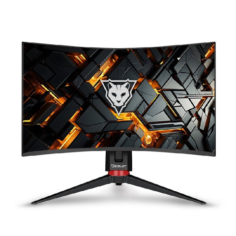 Monitor Om-32, 31.5" Curvo, Esolucion Qhd 2560 X 1440, 180Hz, 5Ms, Freesync, 2 Hdmi, 2 Displayport, 1 Audio Out
