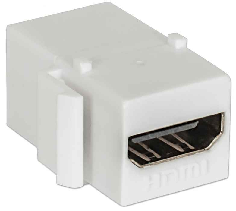 Jack Cople Hdmi Hembra A Hembra Tipo Keystone Intellinet Blanco 771351