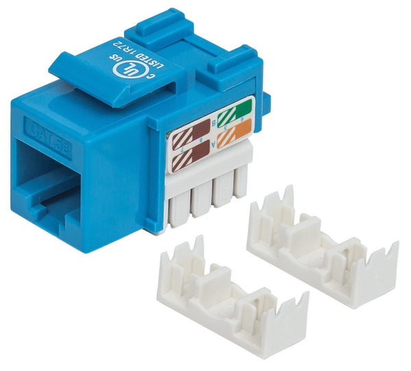 Jack De Impacto Utp Cat5e Calibre 22 Al 26awg Intellinet Azul 210546