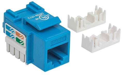 Jack De Impacto Utp Cat5e Calibre 22 Al 26awg Intellinet Azul 210546