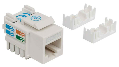 Jack De Impacto Utp Cat6 Calibe 22 Al 26awg Intellinet Blanco 210591