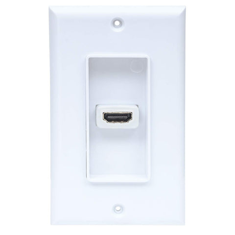 Jack Hdmi Manhattan Blanco Faceplate Con 1 Puerto 771719