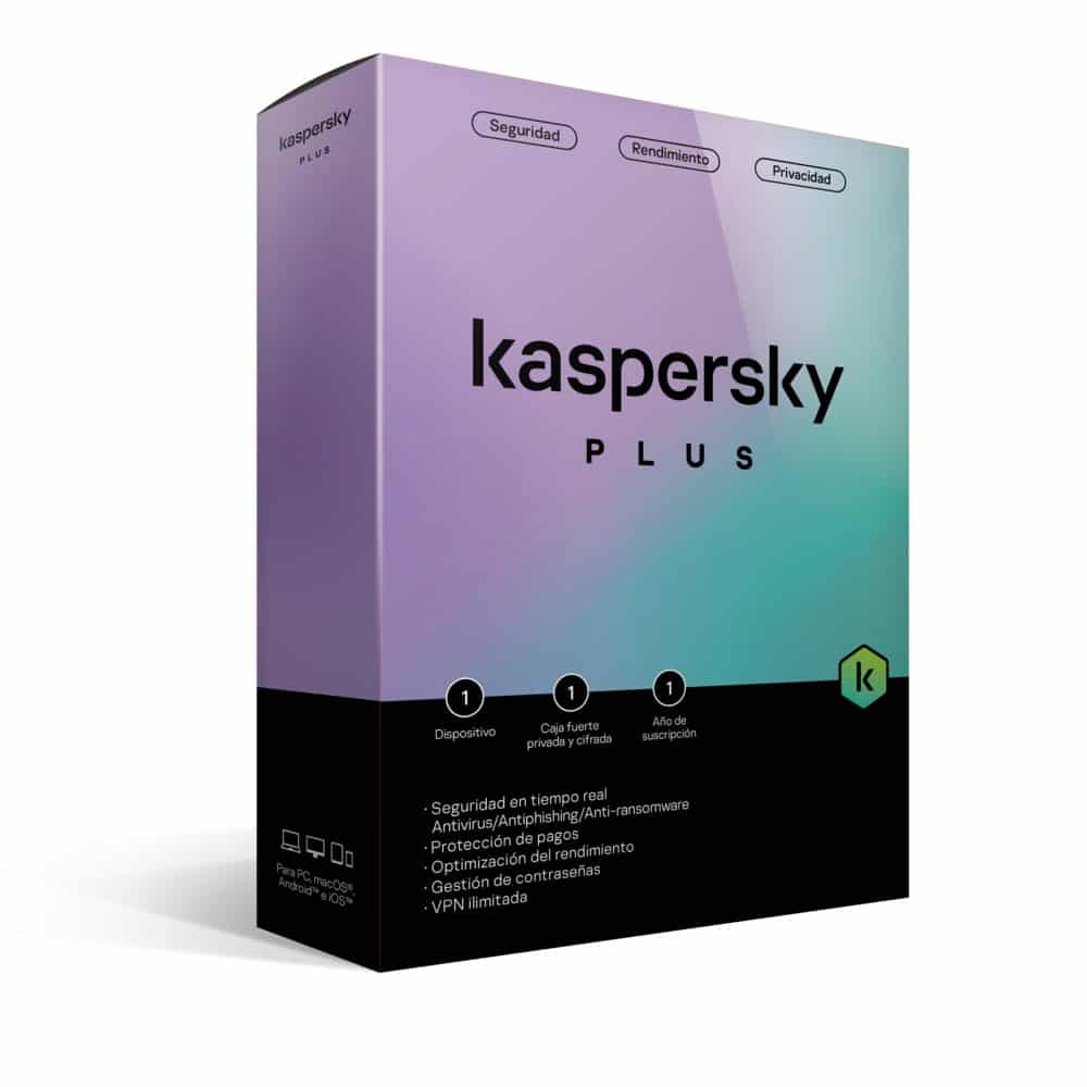 Kaspersky Plus 1 Dispositivo  1 Año (Tmks-405)