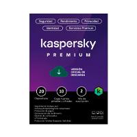 Kaspersky Premium (Total Security), 20 Dispositivos, 10 Cuentas Kpm, 2 Años