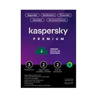 Kaspersky Premium (Total Security), 3 Dispositivos, 2 Cuentas Kpm, 2 Años
