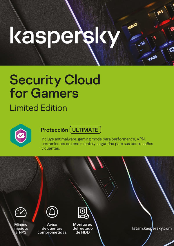 Kaspersky Security Cloud For Gamers 3dv 1yr (Tmks-194)