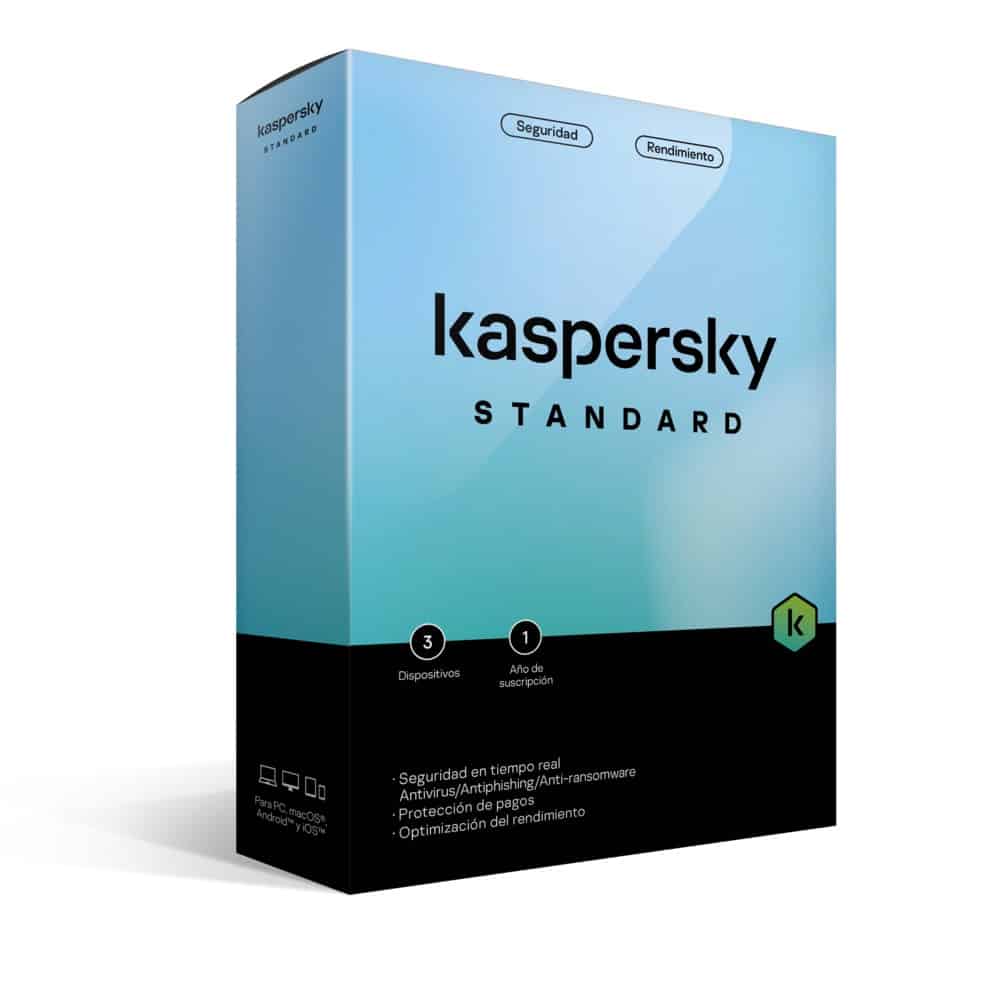 Kaspersky Standard 3 Dispositivos 1 Año (Tmks-402)