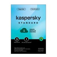 Kaspersky Standard (Anti-Virus), 3 Dispositivos, 1 Año