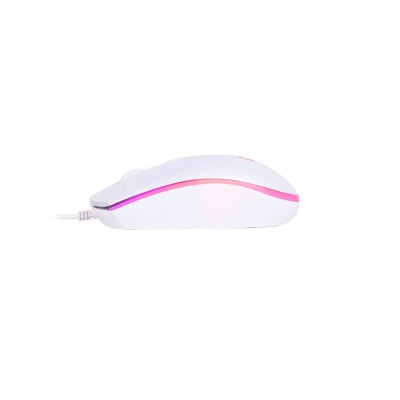 Kit 2 En 1 Gamer Balam Rush Teclado Y Mouse Blanco Squad Ktm330 Br-932752