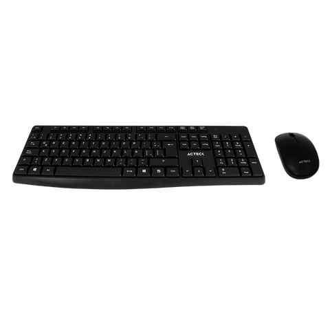 Kit 2 N 1 Acteck Teclado Con Mouse Inalambrico Usb Creator Mk440 Ac-931755