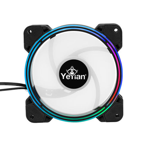 Kit Argb De Ventiladores Con Tiras De Luz Y Control Ycf-3kfs-01 Typhoon