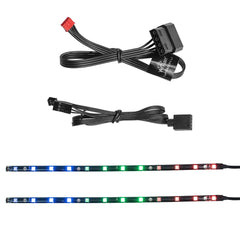 Kit Argb De Ventiladores Con Tiras De Luz Y Control Ycf-3kfs-01 Typhoon
