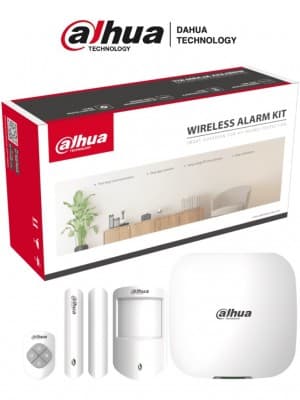 Kit Dahua Alarma Wifi Y Ethernet, Por App(Dhi-Art-Arc3000h-03-W2)