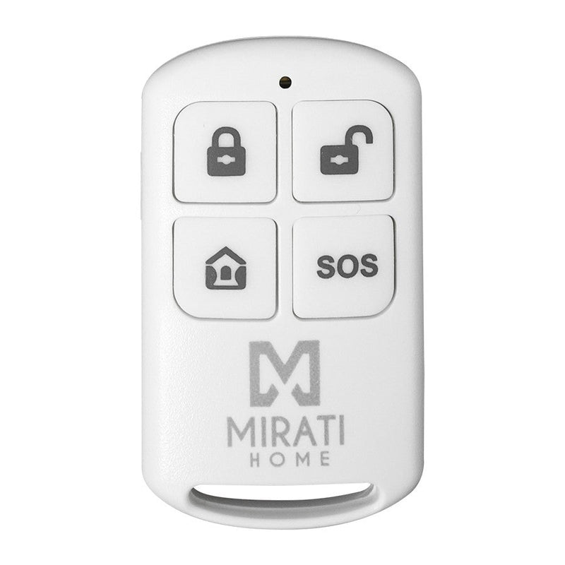 Kit De Alarma Ma-05 Mirati Home. Panel Táctil Con Pantalla A Color, Conectividad 4G Y 3G, Incluye Sirena, Sensor De Movimiento, Sensor Magnético (Ma-01), 1 Control, 2 Tag Rfid, Blanco