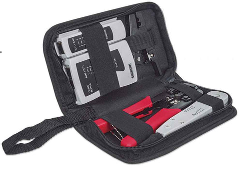 Kit De Herramientas Para Red Con 4 Piezas Con Bolsa Intellinet 780070