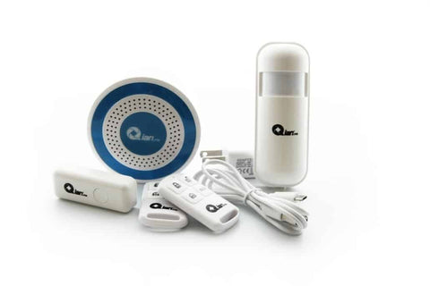 Kit De Sirena Qian Gaoyin Pe-519, Ss5100 Inalam, Con Sensor De Movimiento Pir,Pta/Ven