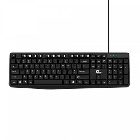 Kit De Teclado Y Mouse Qian Qkx-20603- Alambrico, Multimedia