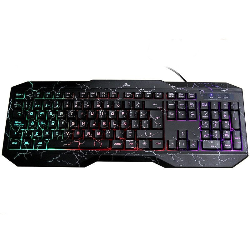 Kit Gamer Teclado Y Mouse Yeyian Yc1001, Ps1001 Phoenix Led, Usb, 1000Dpi