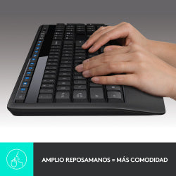 Kit Logitech Mk345 Teclado Y Mouse Inalambrico (920-007820)