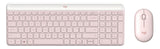 Kit Logitech Mk470 Slim Teclado Y Mouse Inalambrico Rose (920-011312)