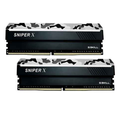 Kit Memoria Ram Gskill Sniper X Ddr4 2666mhz 16gb 2x8 F4-2666c19d-16gsxw