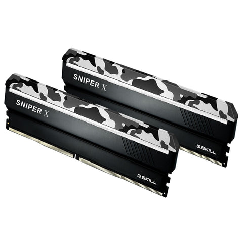 Kit Memoria Ram Gskill Sniper X Ddr4 2666mhz 16gb 2x8 F4-2666c19d-16gsxw