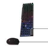 Kit Phoenix Yeyian Ykp-20705 Mouse Y Teclado Gamer Led Alambrico